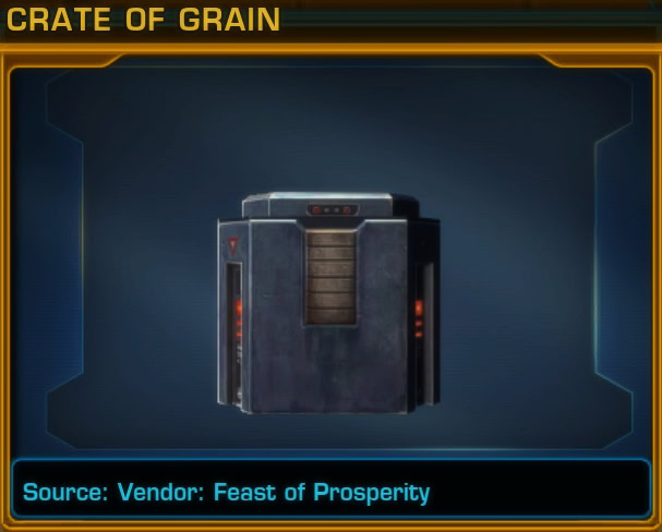 Crate of Grain