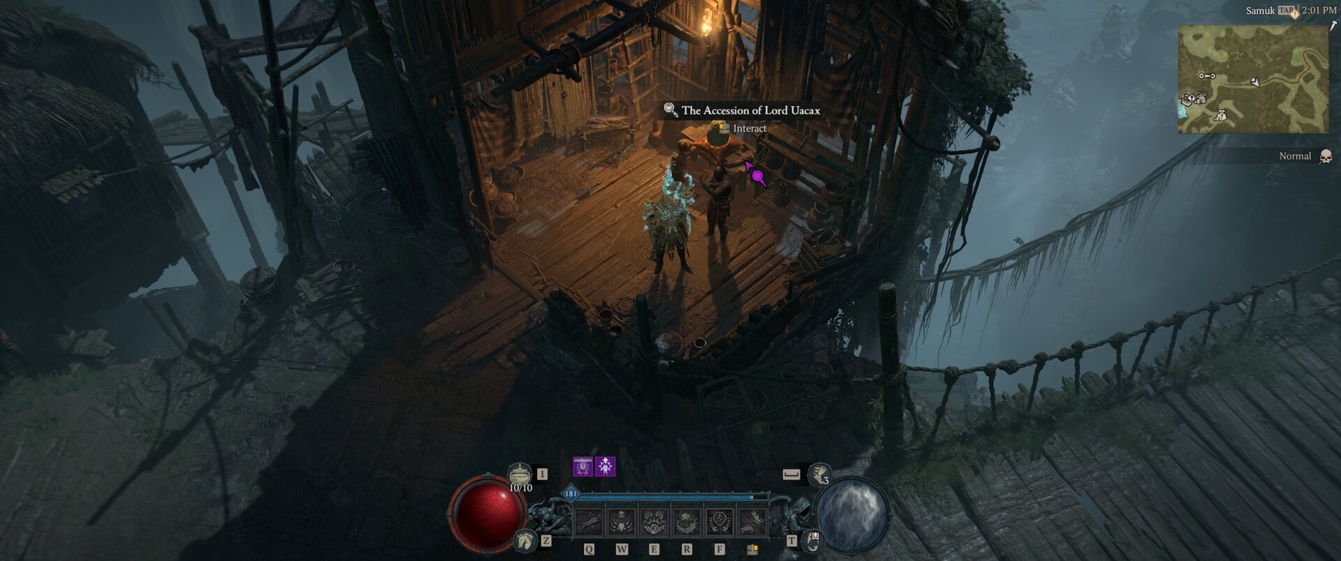 hidden lore item "The Acccession of Lord Uacax", found in Samuk