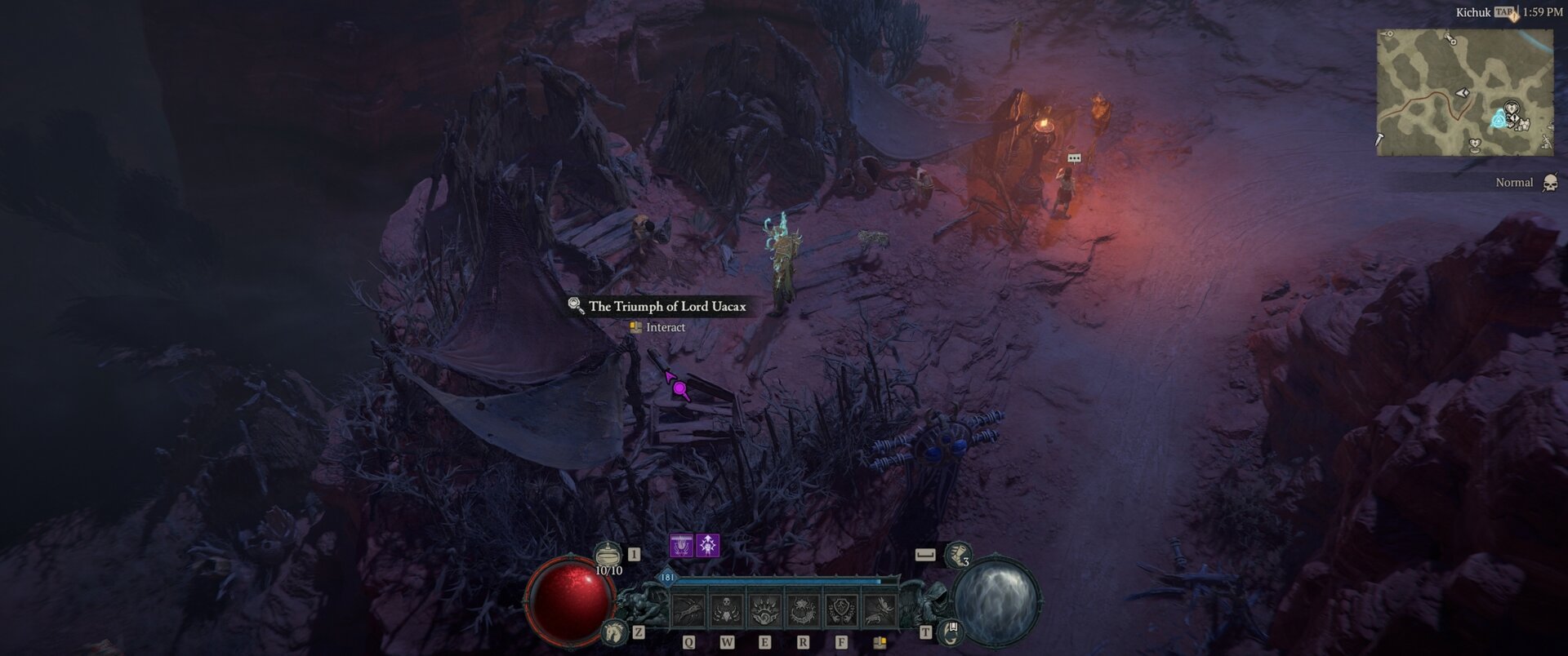 Diablo 4 - Triumph of Uacax Location
