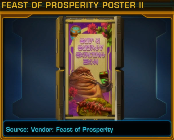 Feast of Prosperity Poster II