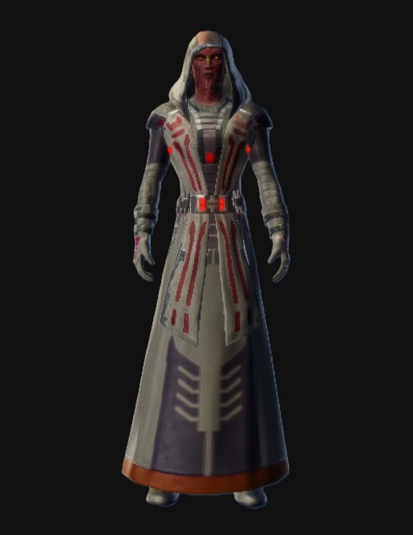 Dark Initiate's Robes - Front preview