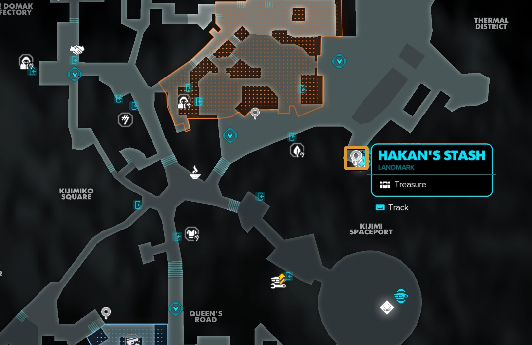 Hakan's Stash Treasure Map