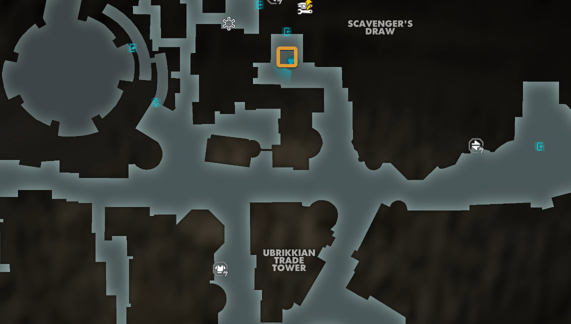 Missing Brother Intel Quest start location map