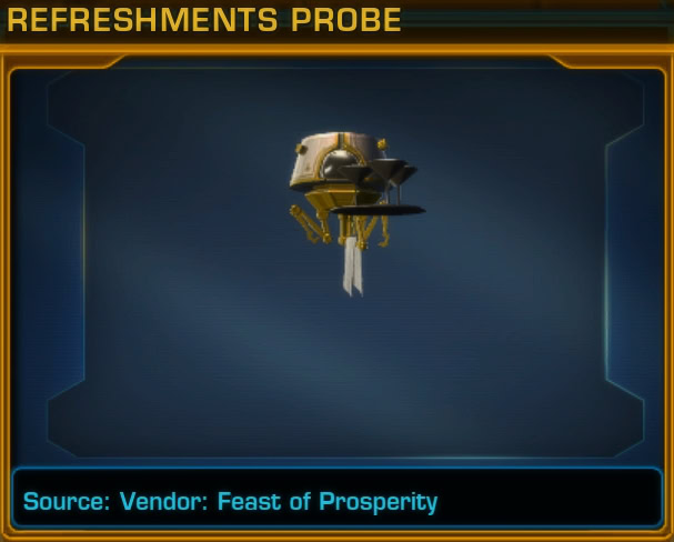 Refreshments Probe