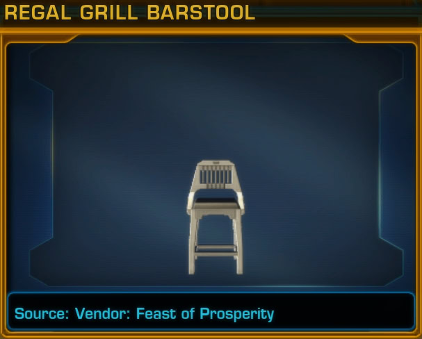 Regal Grill Barstool