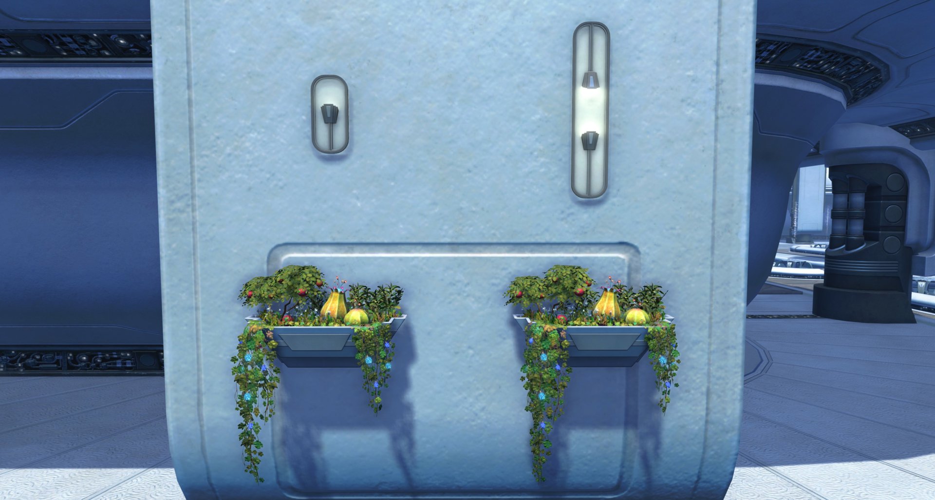 Regal Wall Sconces and Wall Garden
