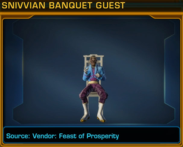 Snivvian Banquet Guest