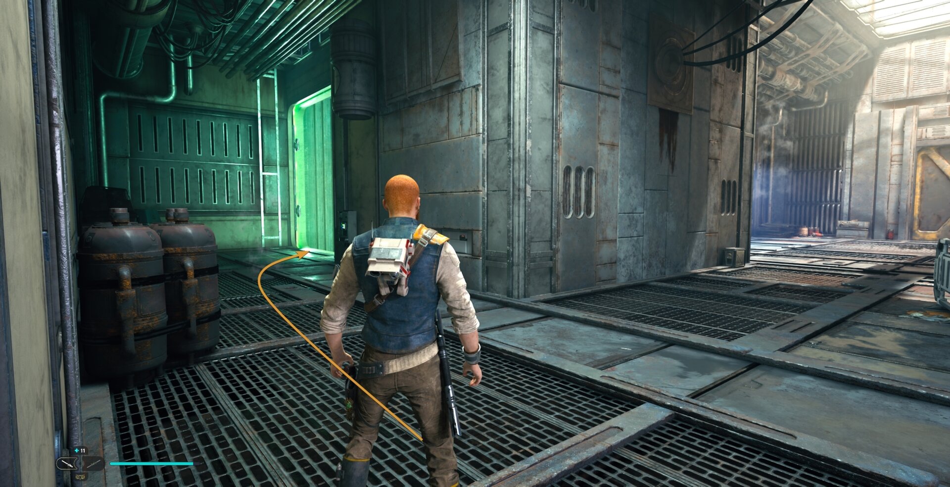 Star Wars Jedi Survivor Secret Treasure in Undercity Meats - Path to the location