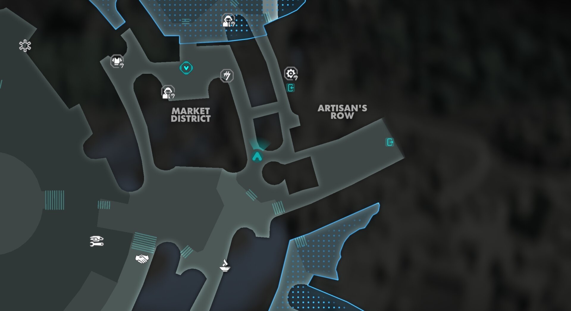 The Claw Trinket Map