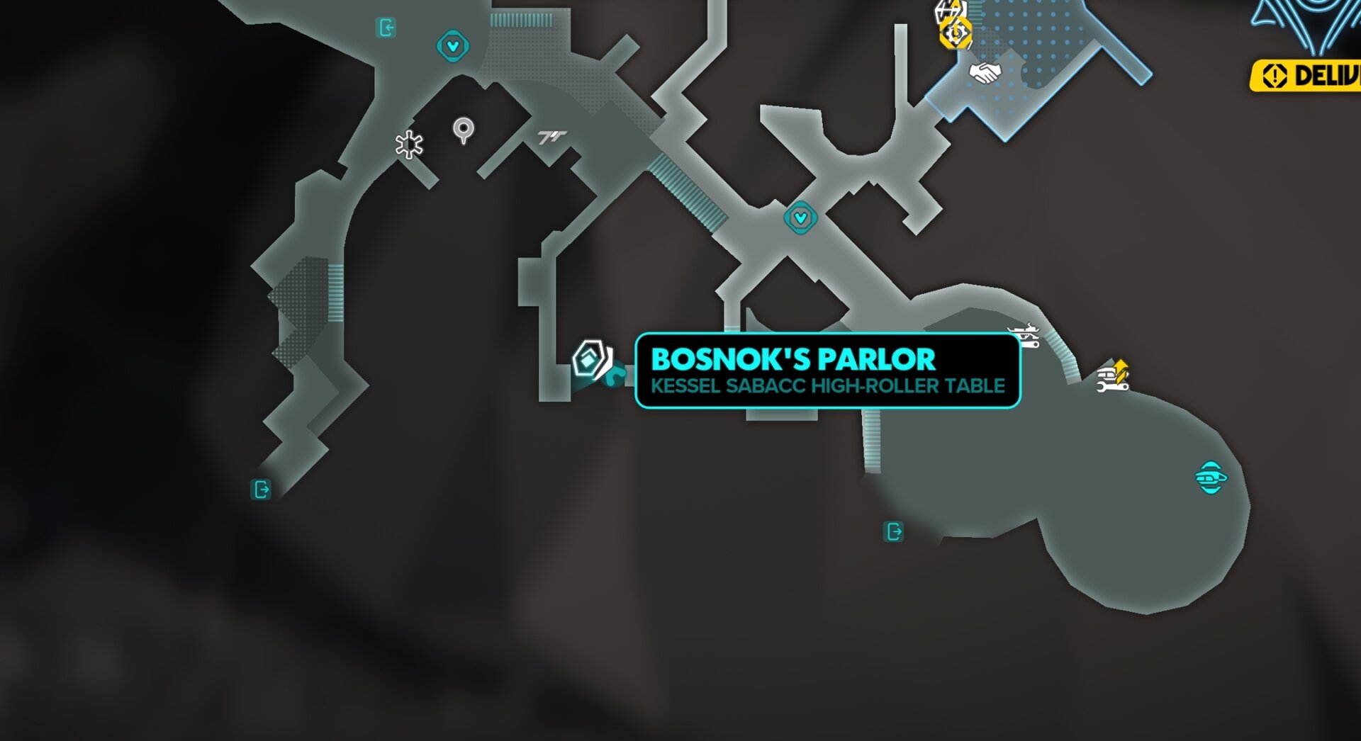 The Score Trinket Map