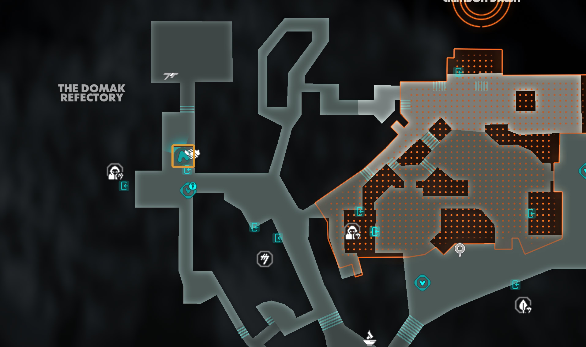 Venti's Stash - Note Location Map