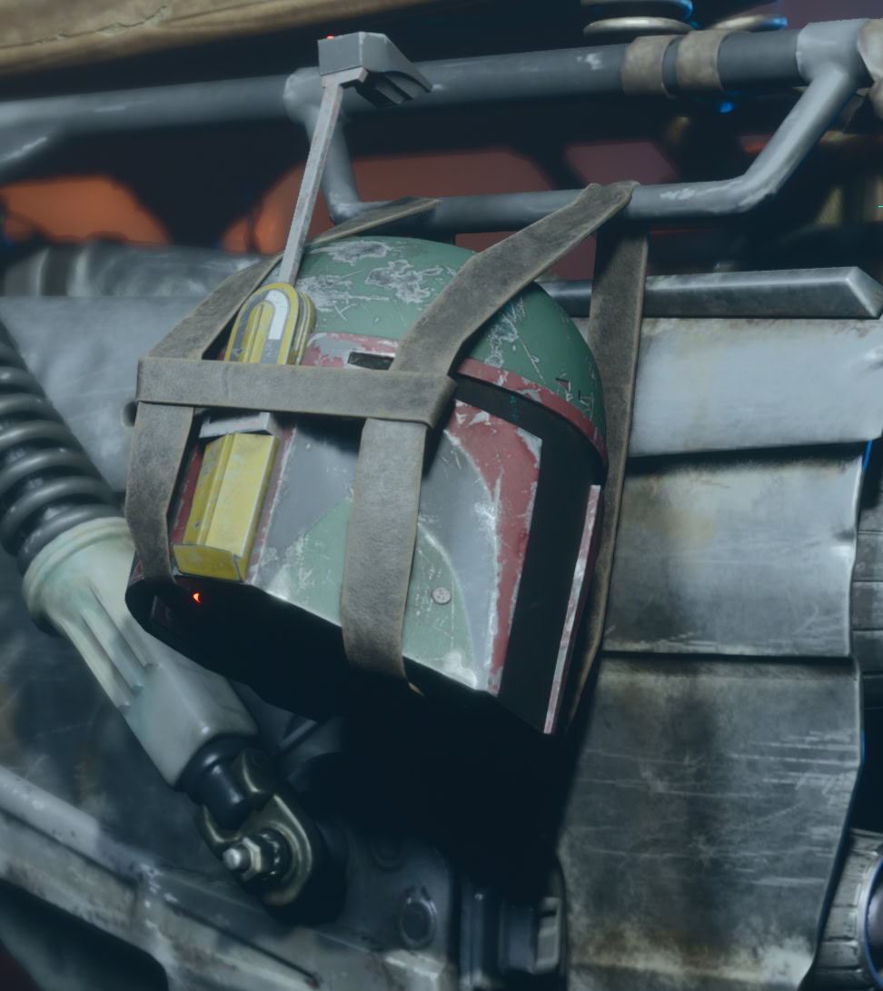 Bounty Hunter Helmet Speeder Trophy Preview