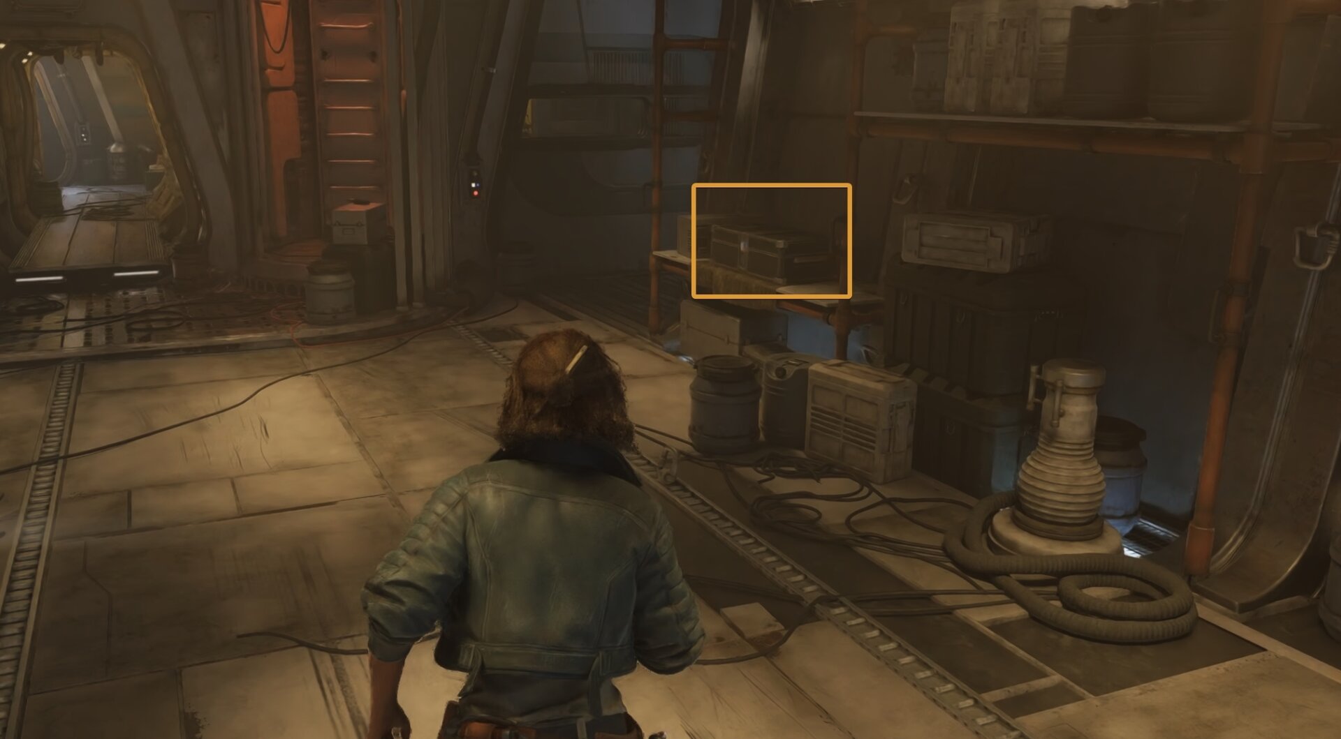Delivery Crate in the Trailblazer in Star Wars Outlaws