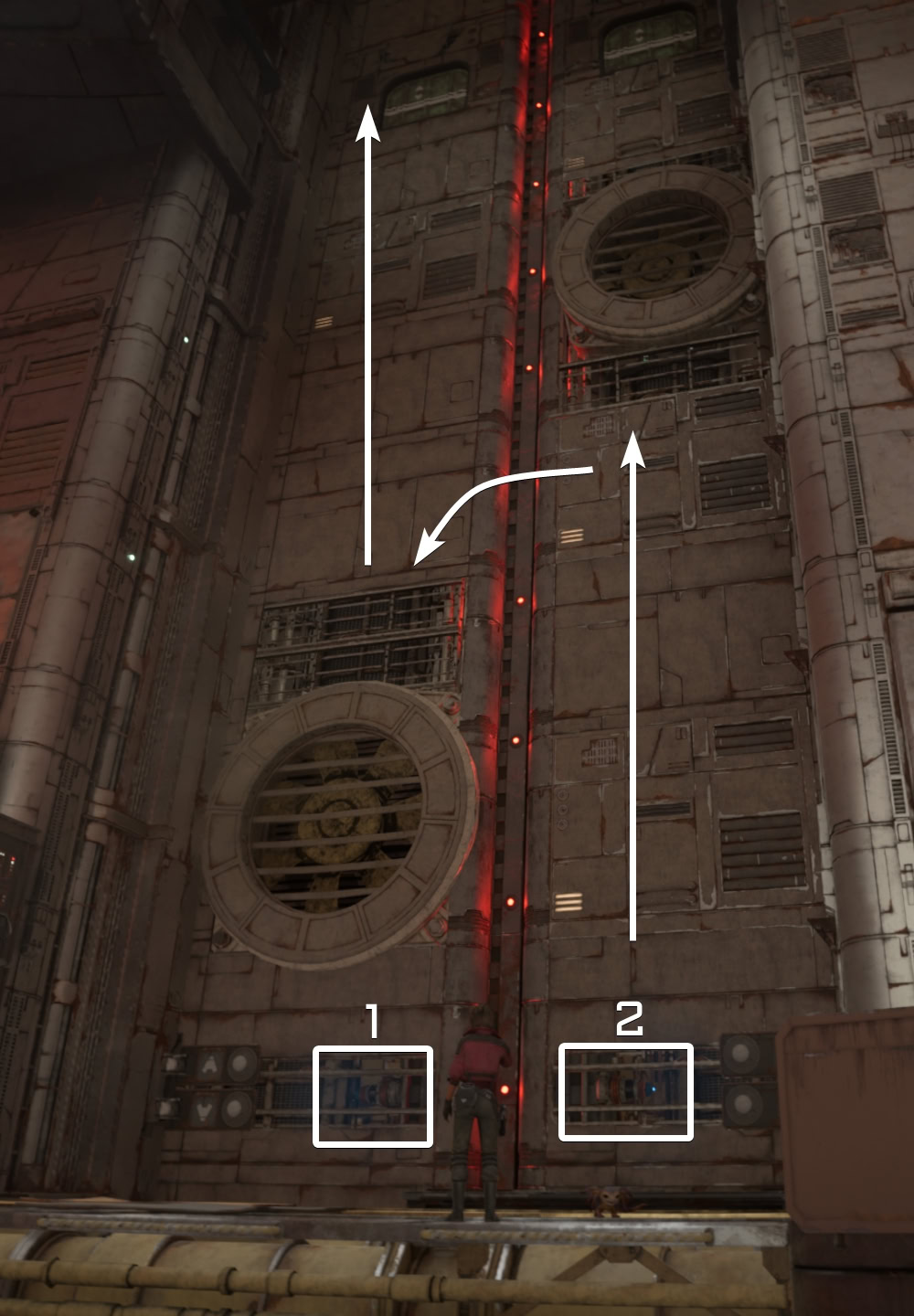Double fans and elevators, Thorden's compound