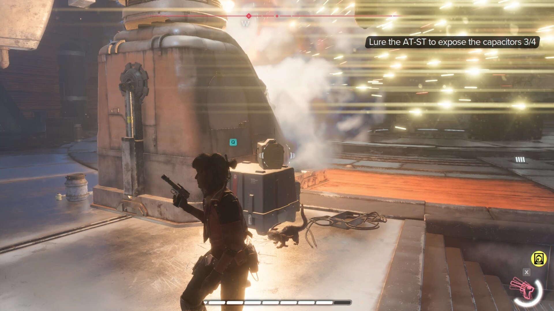 Expose the power conduits, landing pad