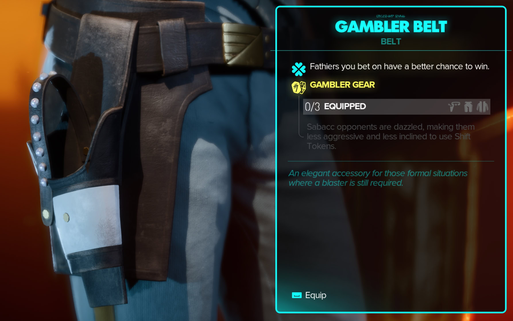 Gambler Belt Stats