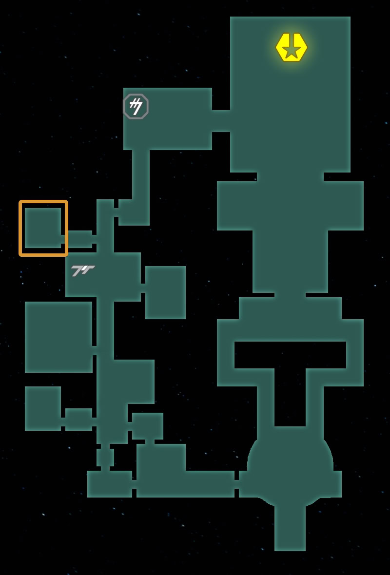 Kay's room on Morenia - Map Location