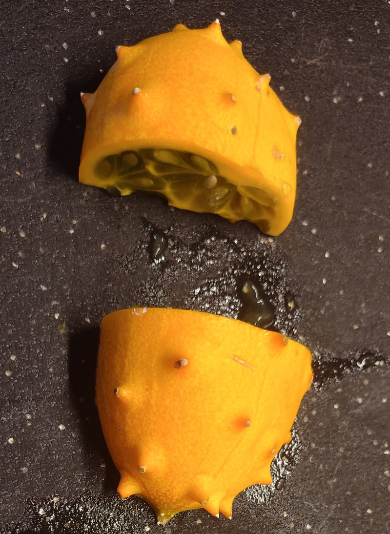Kiwano Melon Quartered pieces