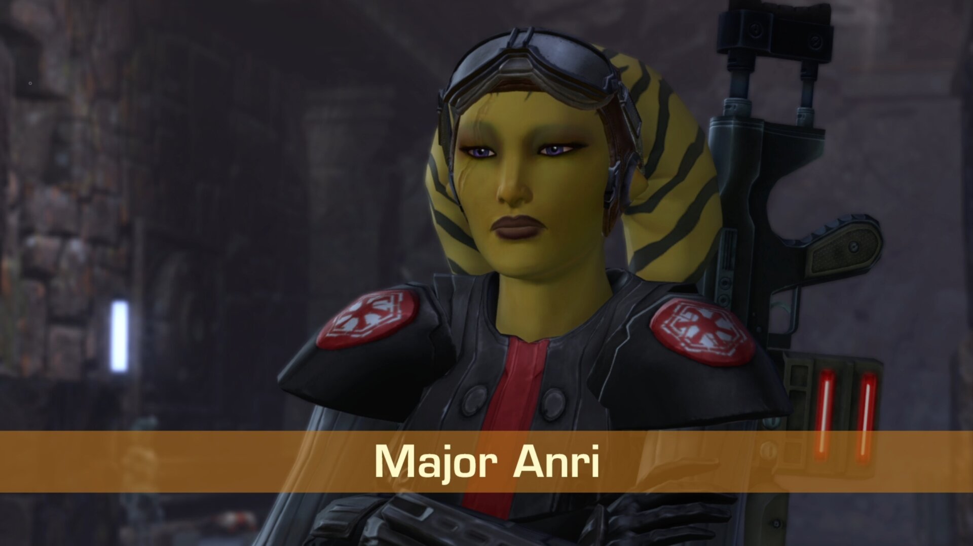 Major Anri in SWTOR 7.6