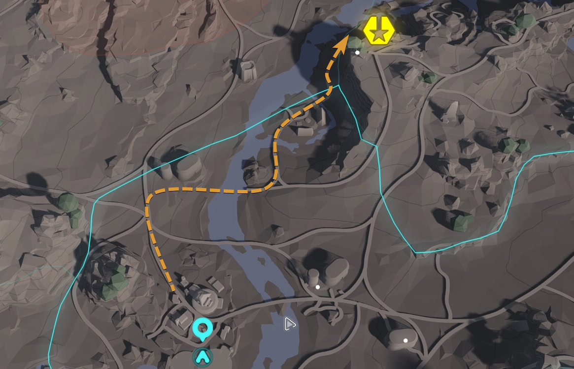 Path to Starfaller Outpost