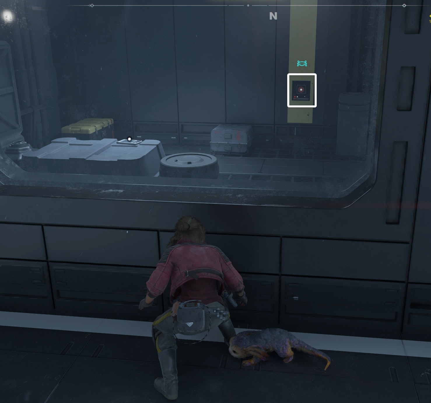 Send Nix to press button for first large chest All In