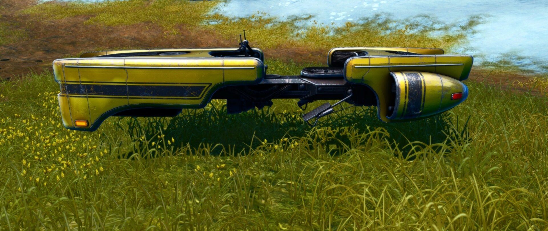 Vectron 240R Firebolt Mount - side view