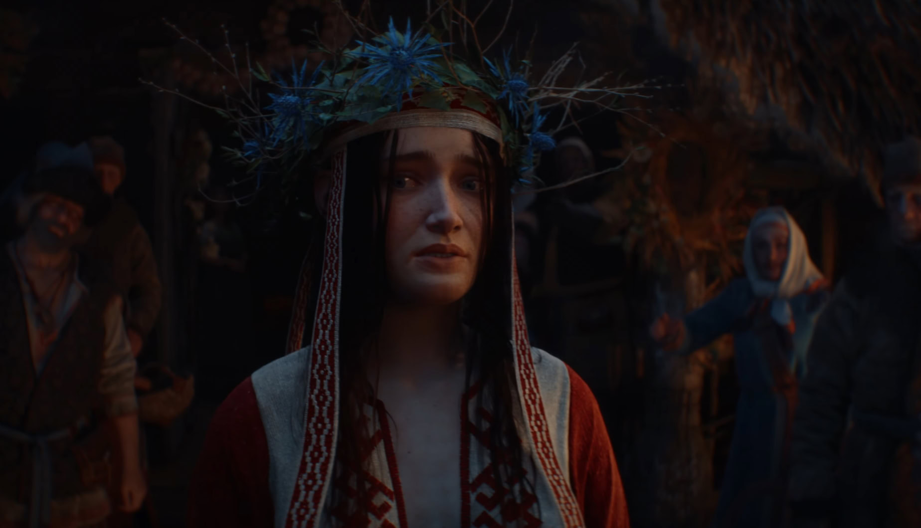A young girl to be sacrificed, The Witcher 4 cinematic trailer