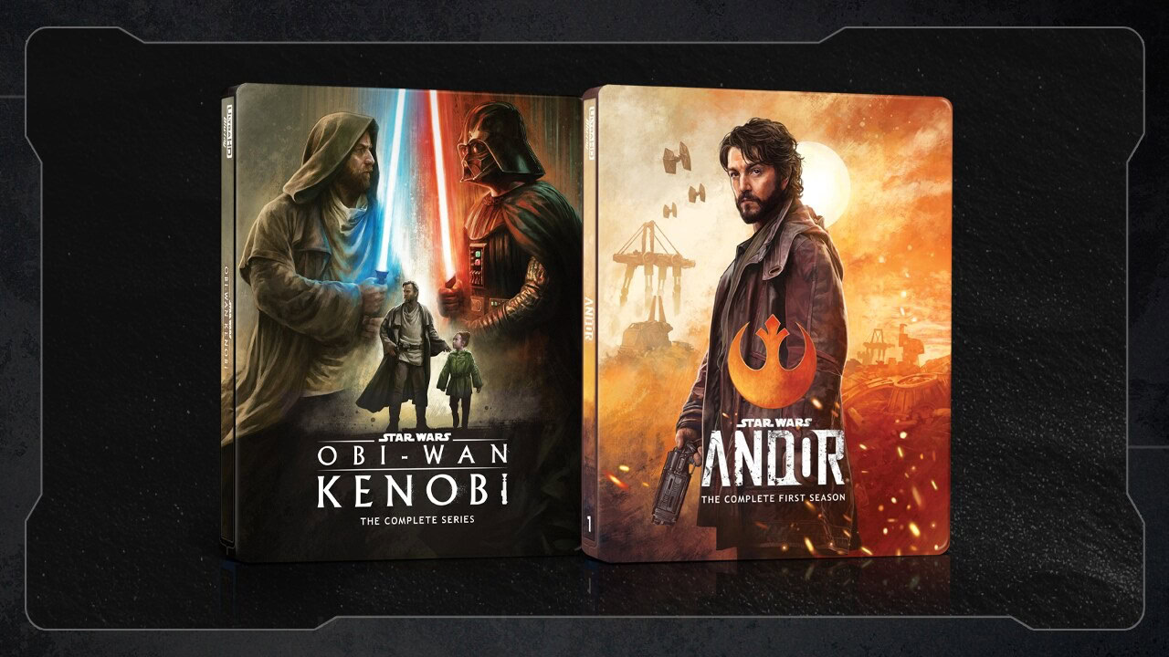 Andor and Obi-Wan Kenobi season 1 physical releases