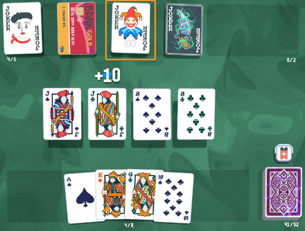 Balatro Cards ingame