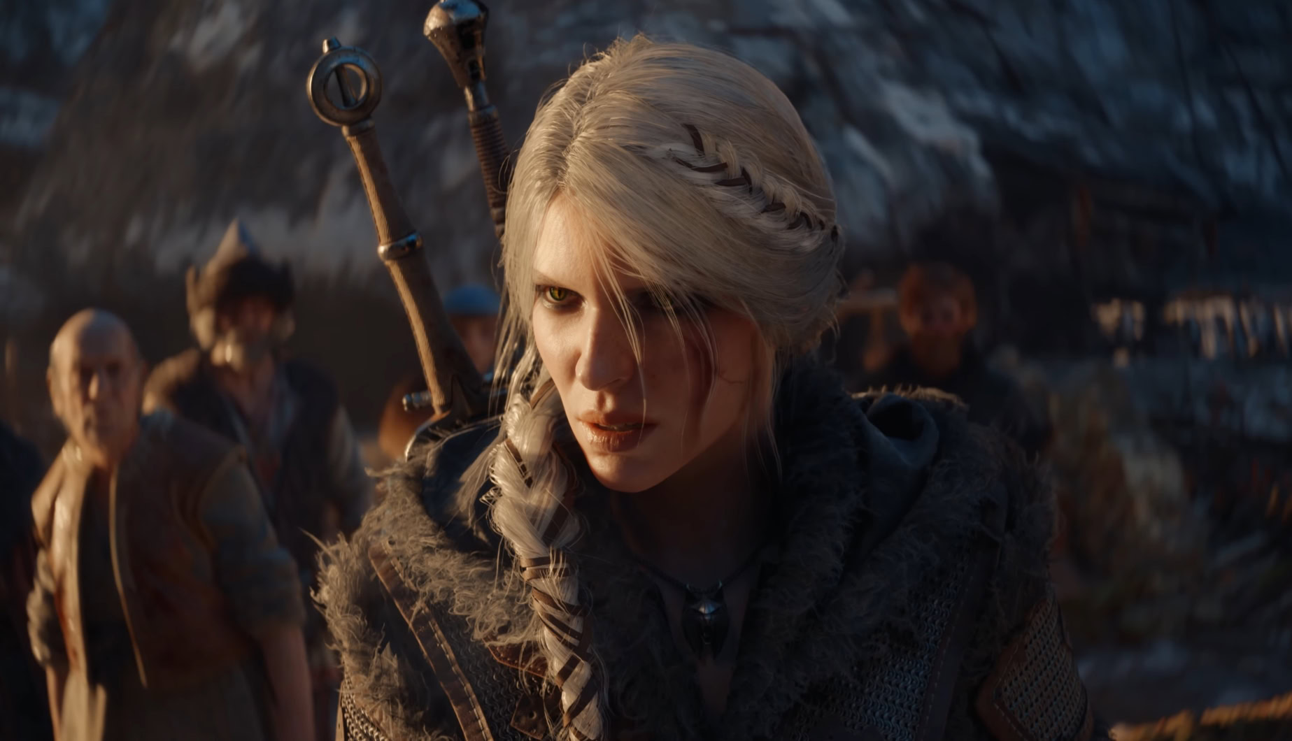 Ciri from the Witcher 4 cinematic reveal trailer