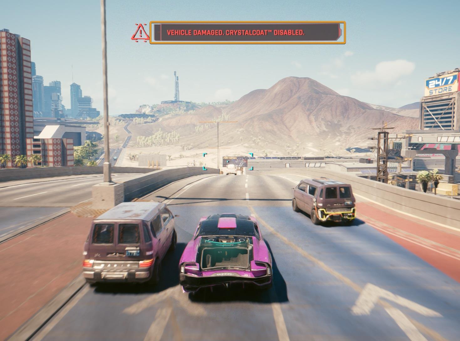 Cyberpunk 2077 Crystalcoat disabled