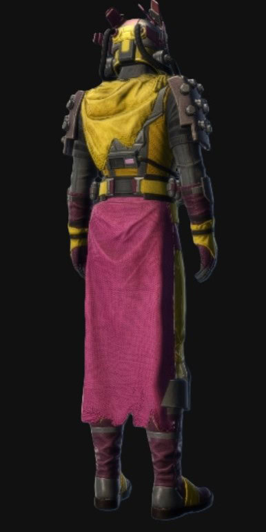 Electric Gaze Dyes Back BG