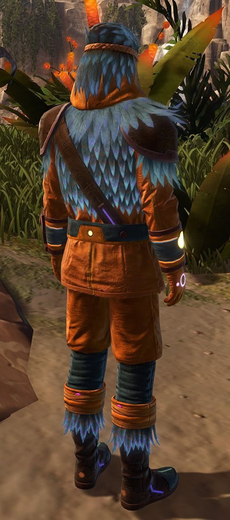 Feathered Huntmaster Back
