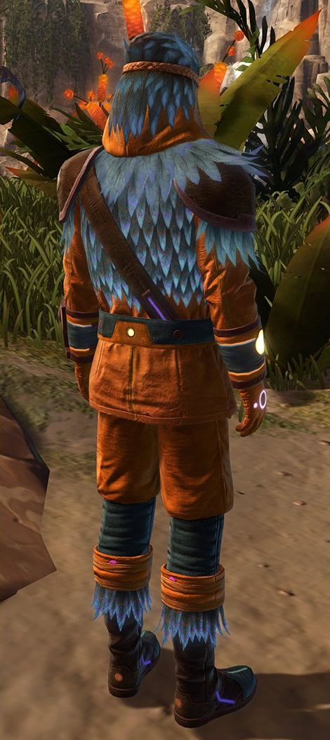 Feathered Huntmaster Back