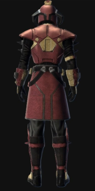 Hidden Chain's Armor Set Front