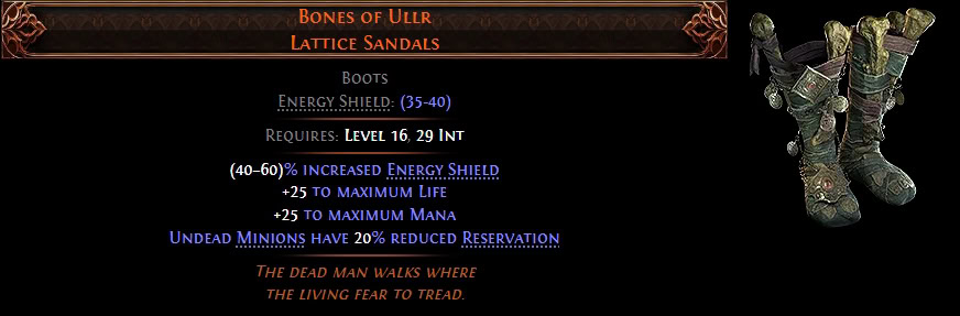 POE2 - Leveling Unique Bones of Ullr stats