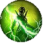 POE2 - Lightning Infusion Support Icon