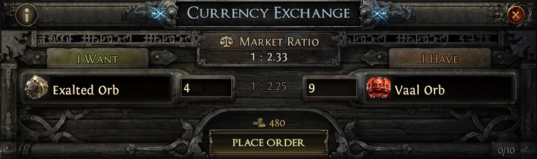 POE2 - Trading Example Trade