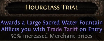 POE2 - Trial of the Sekhemas Room Affliction