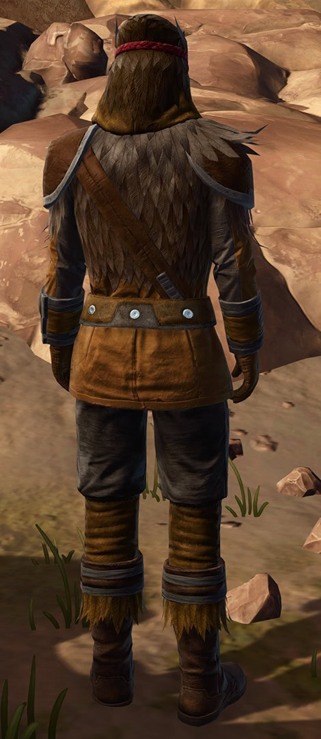 Plumed Scout Back