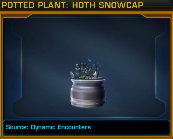 Potted Plant Hoth Snowcap Deco Preview