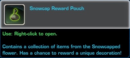 Snowcap Reward Pouch