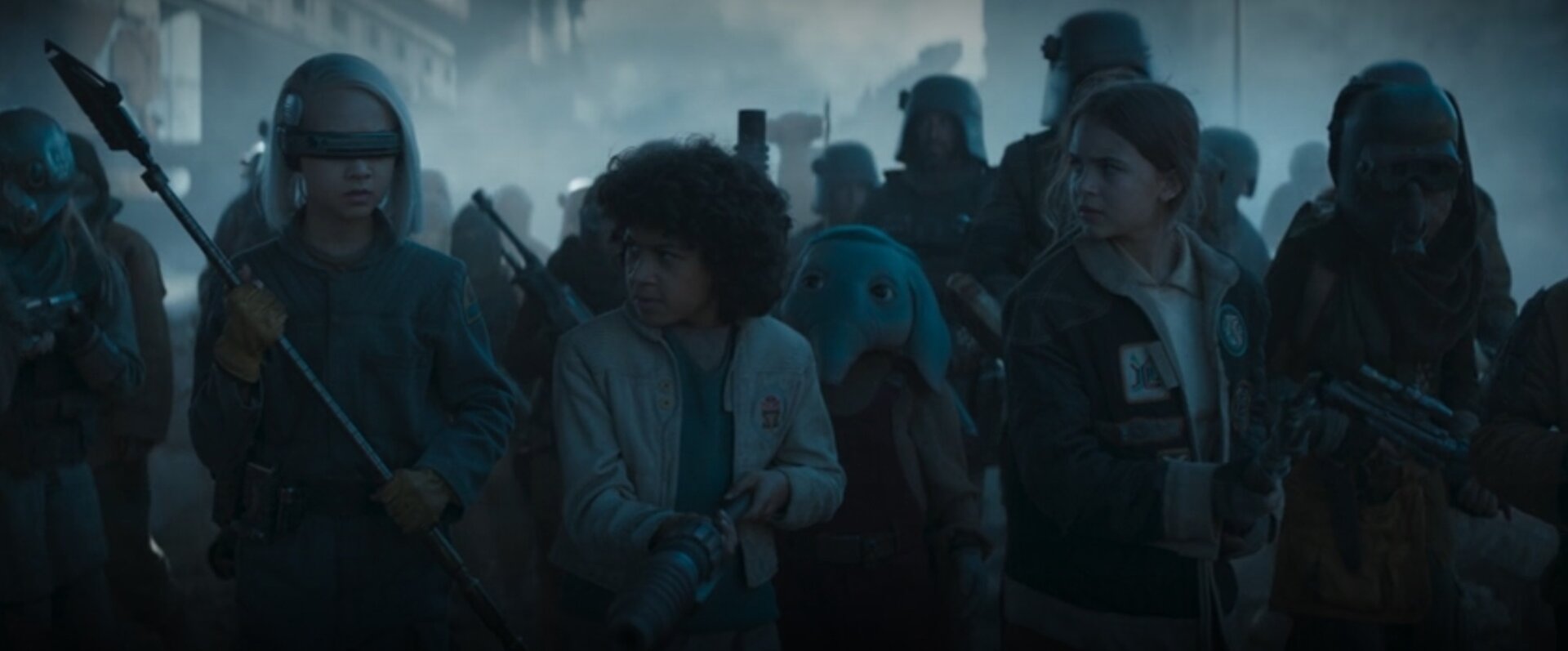 The kids go to war