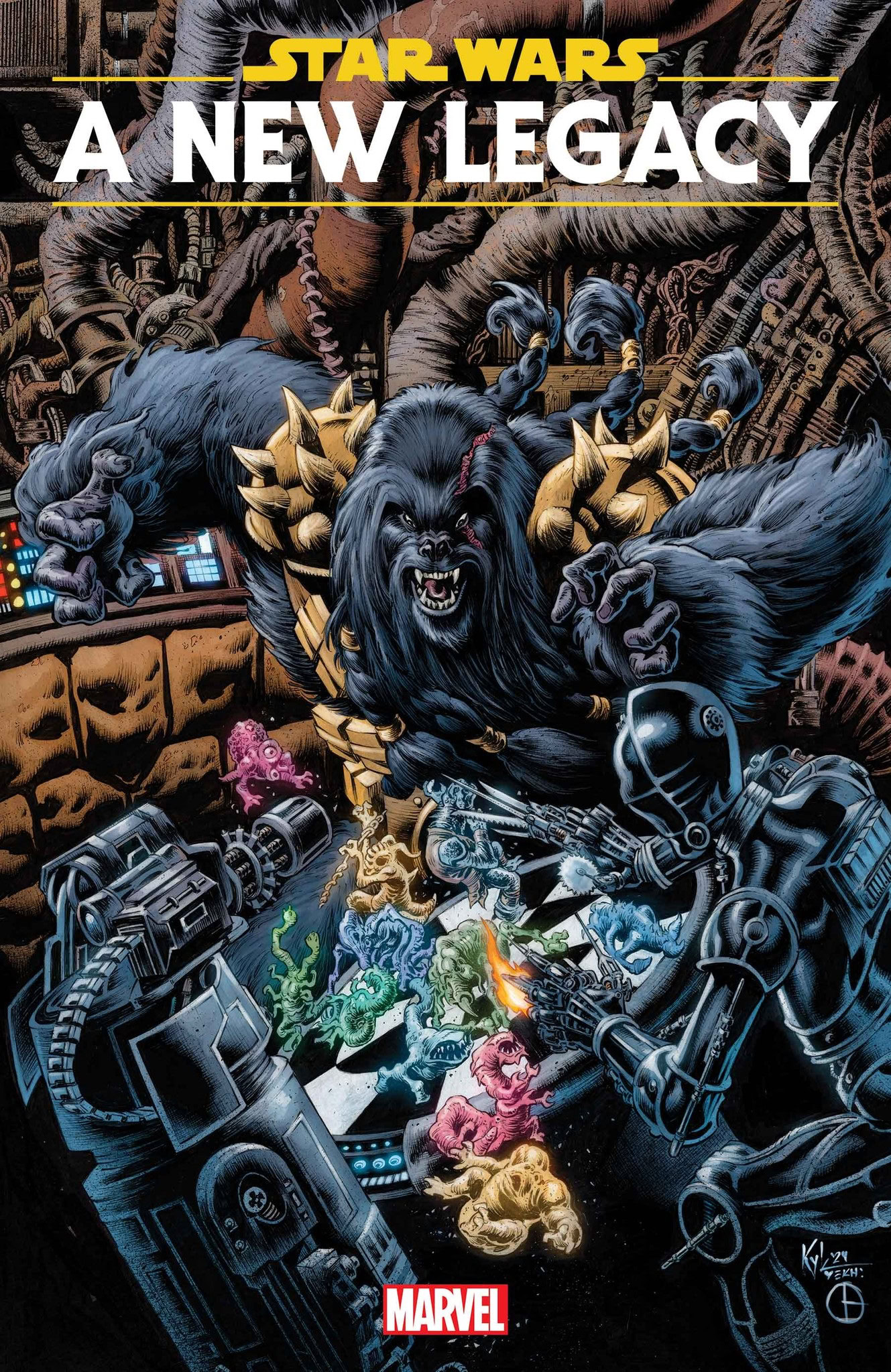 A New Legacy comic cover #3