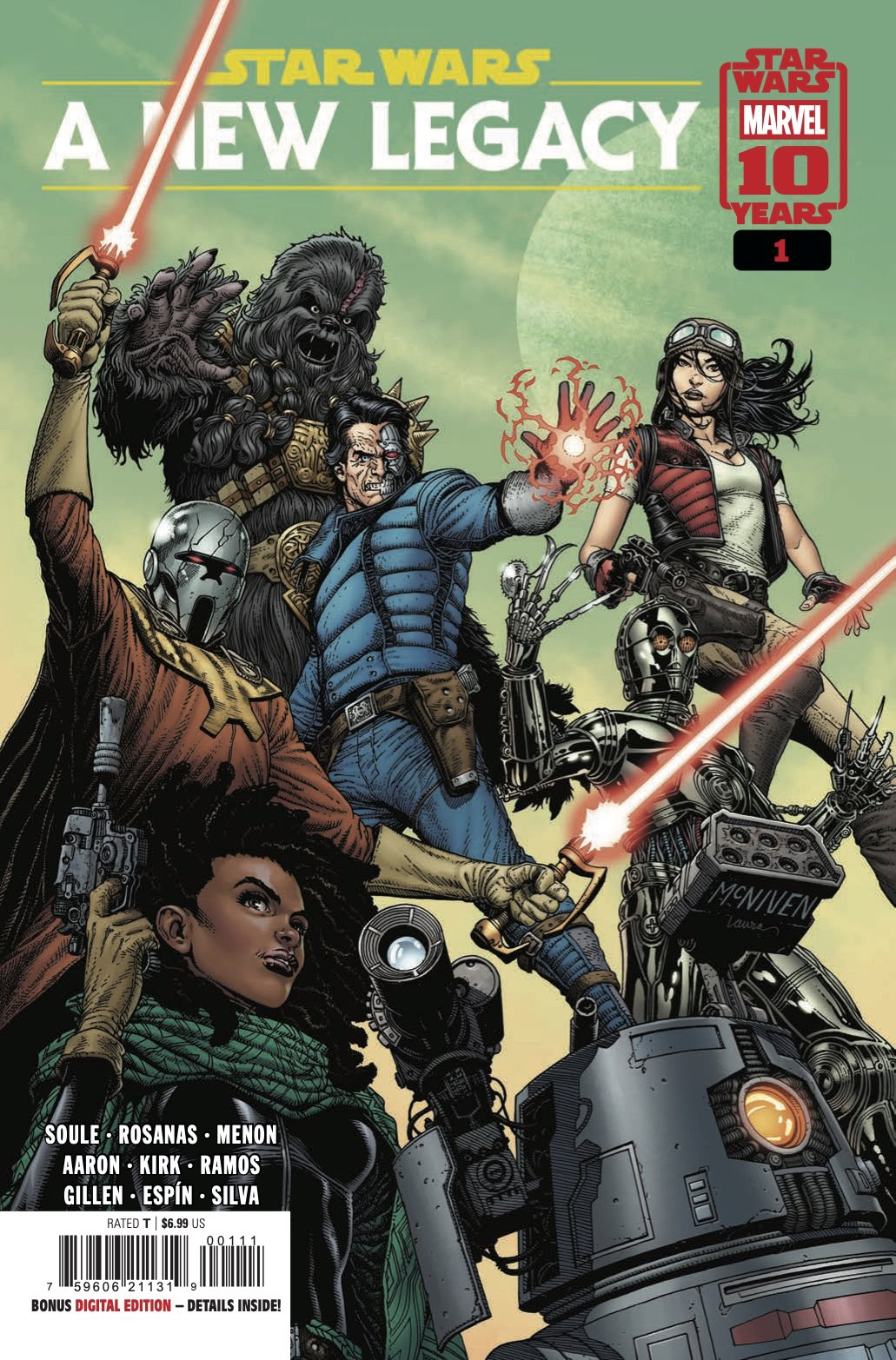 A New Legacy comic cover