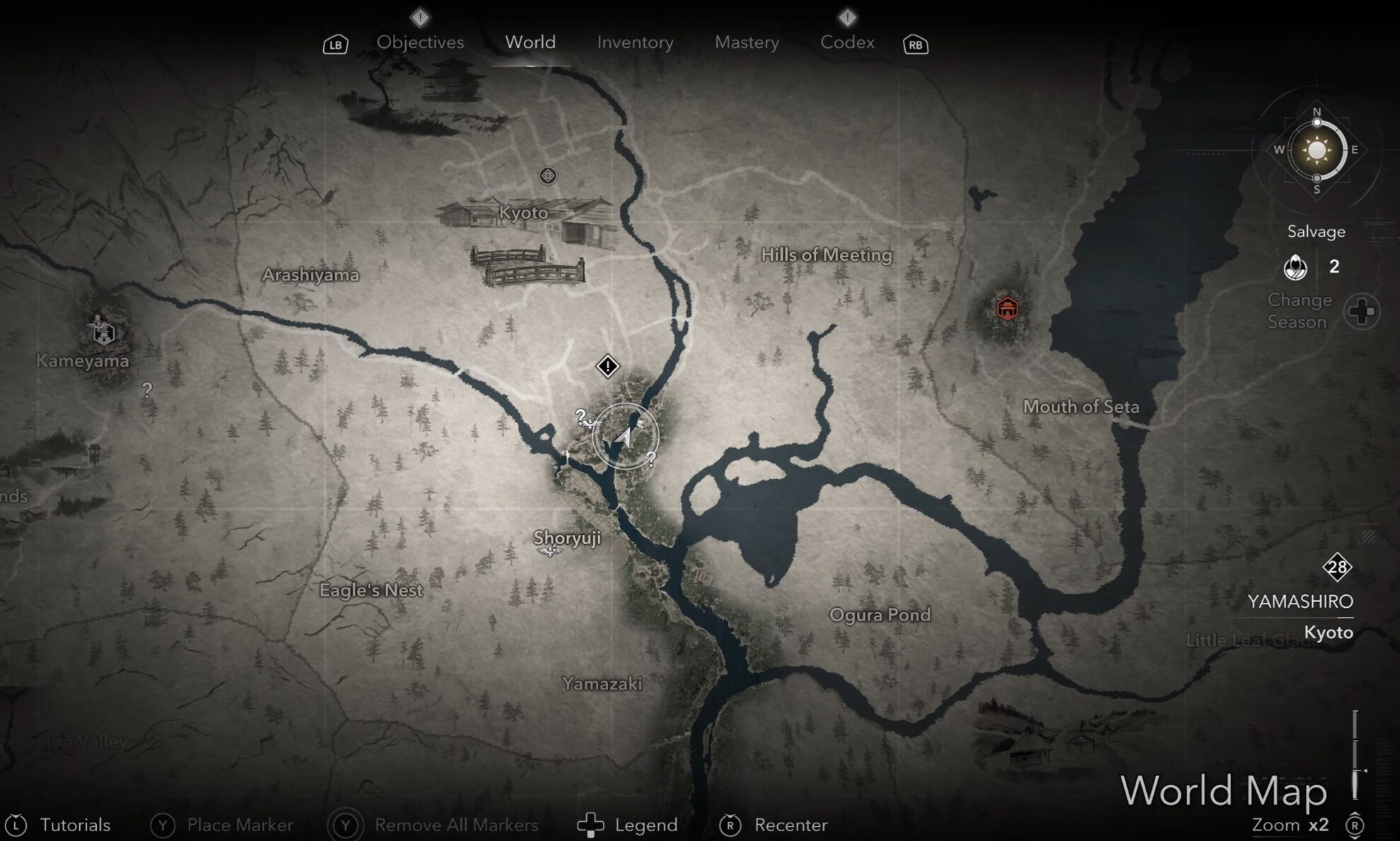 Assassin's Creed Shadows World Map Preview