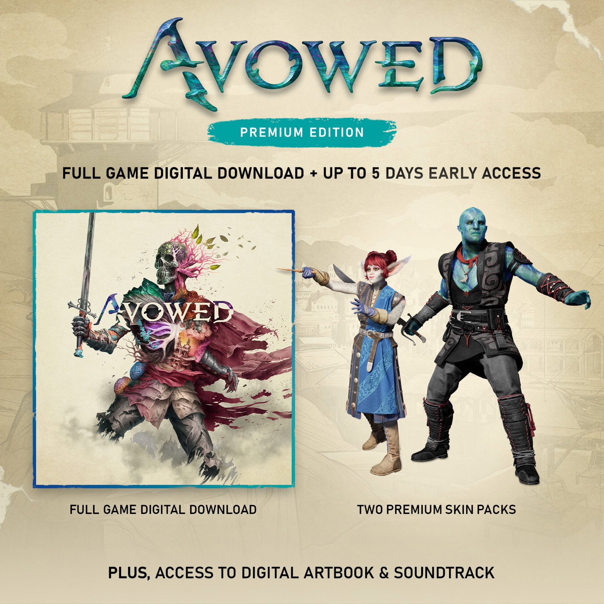 Avowed Premium Edition Display