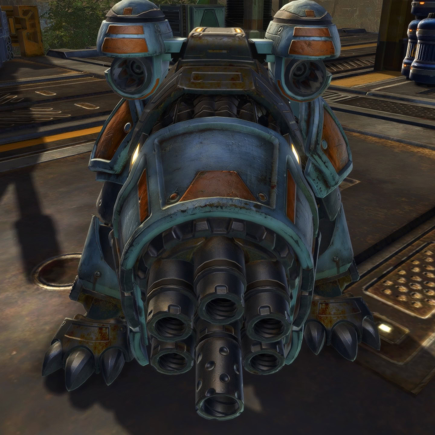 Bessie in SWTOR, frontal look