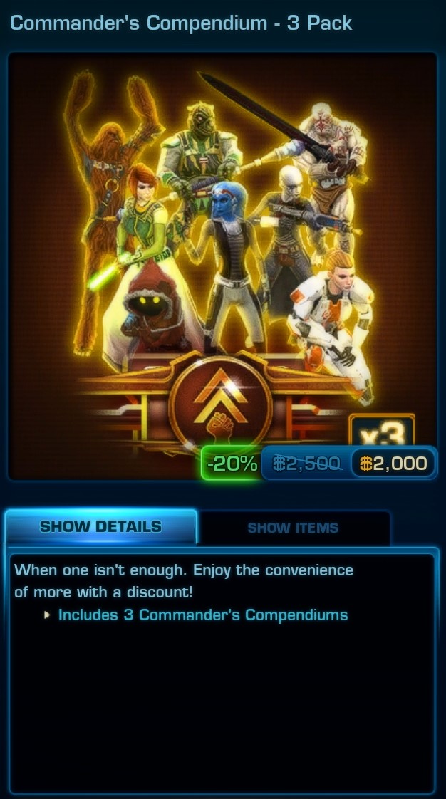Commander's Compendia CM