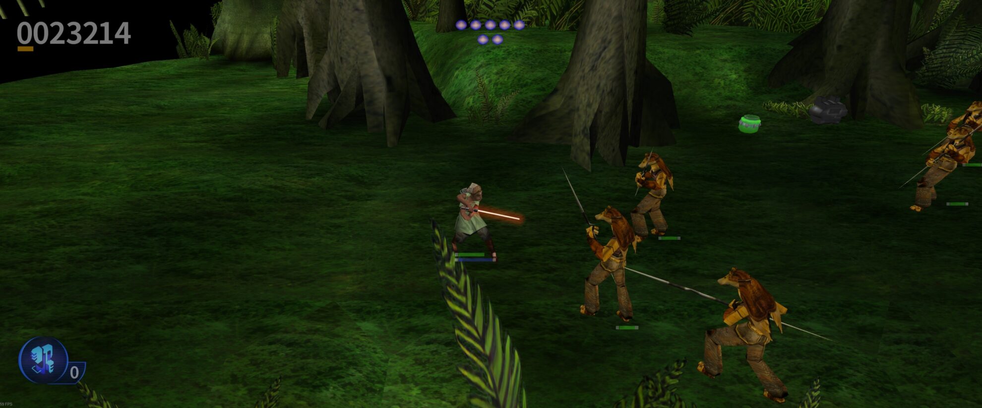 Adi Gallia vs Gungans